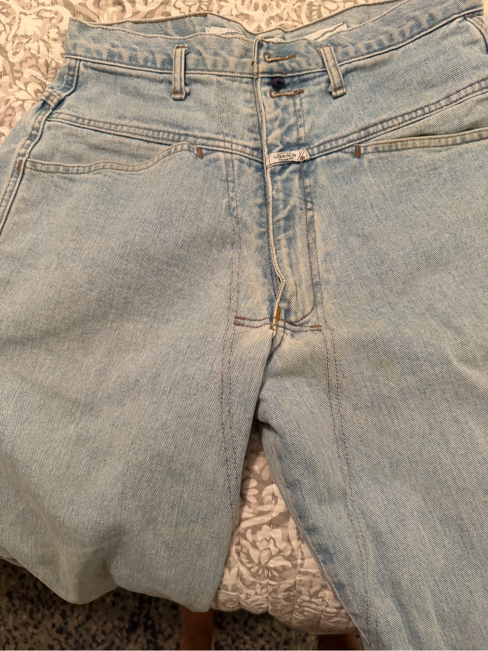 Marithe Francois Girbaud Light Blue Relaxed Jeans